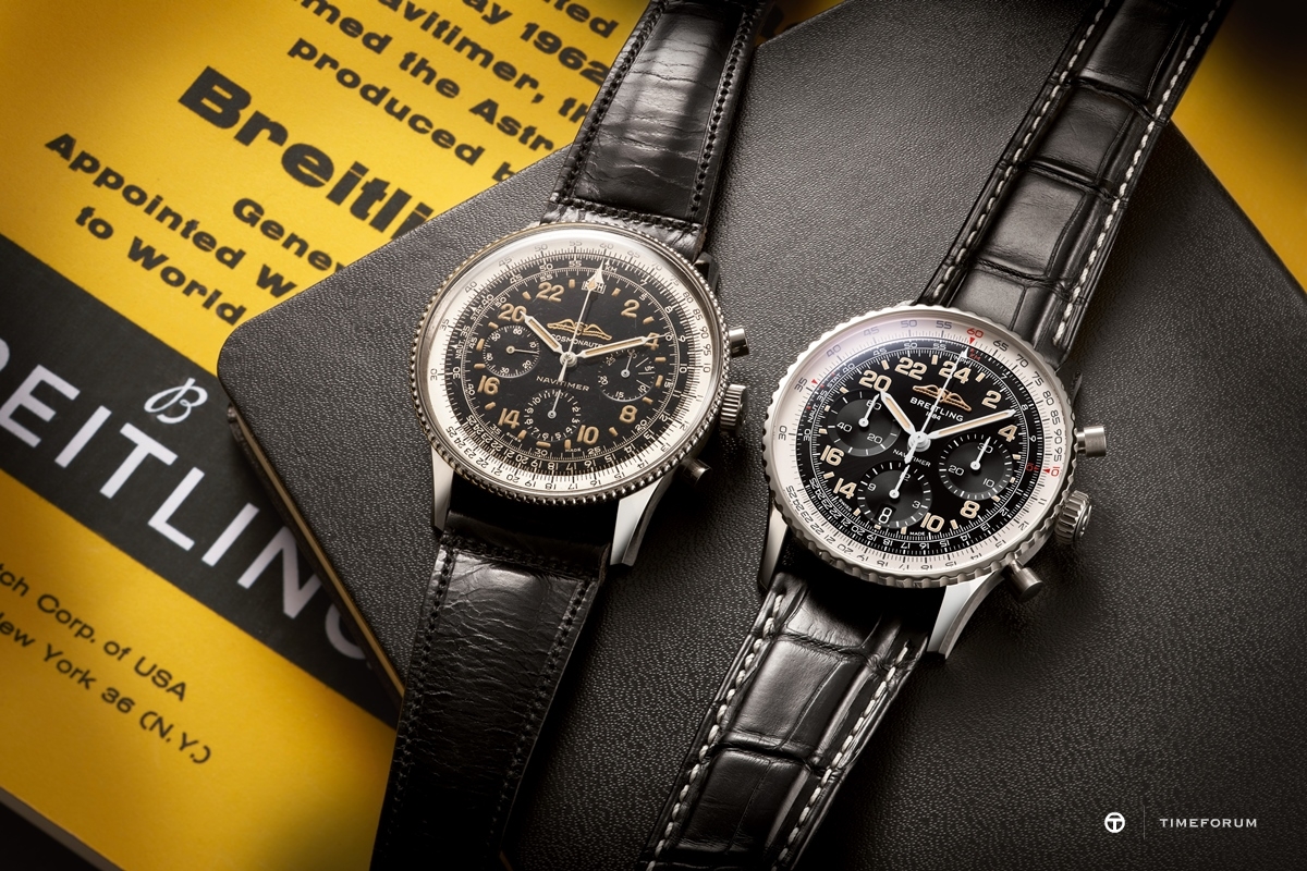 02_Historical Breitling Navitimer Cosmonaute from 1962 and the new Navitimer Cosmonaute Limited Edition (left to right)_RGB.jpg