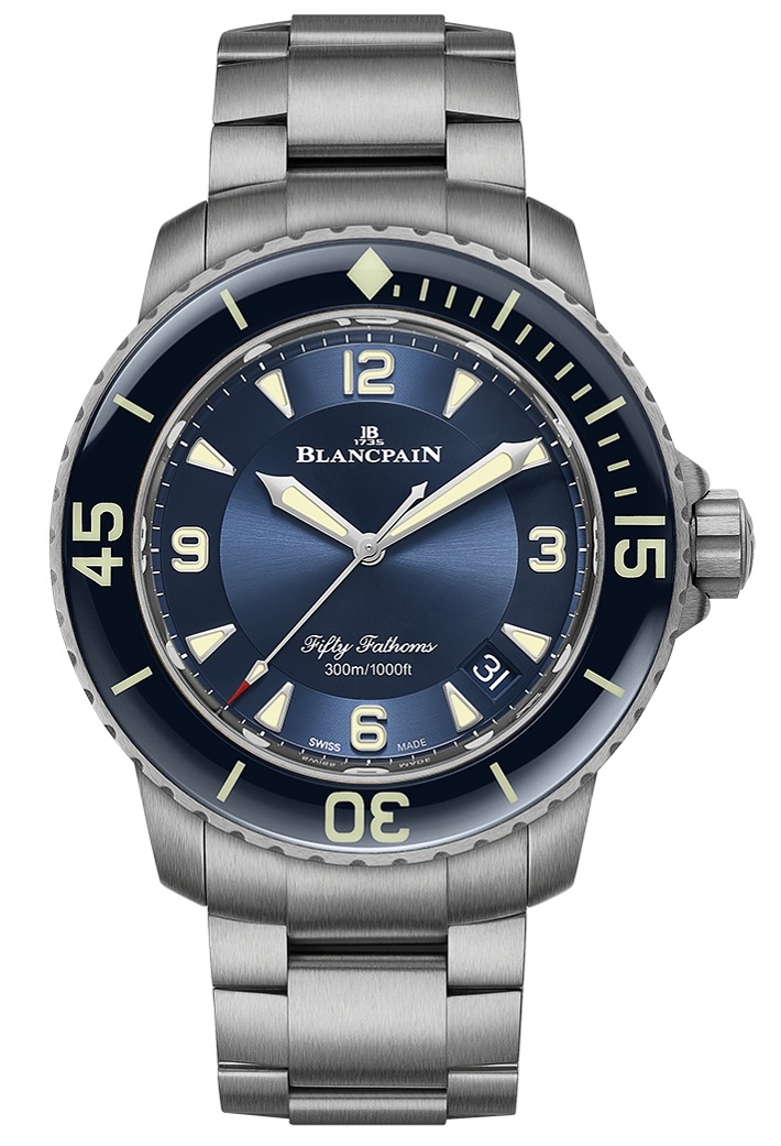 314B3C77-CAFA-4D16-A89E-A455CF824CCD.jpeg : Blancpain Fifty Fathoms 올 티타늄 브레이슬릿 모델을 예약하였습니다.