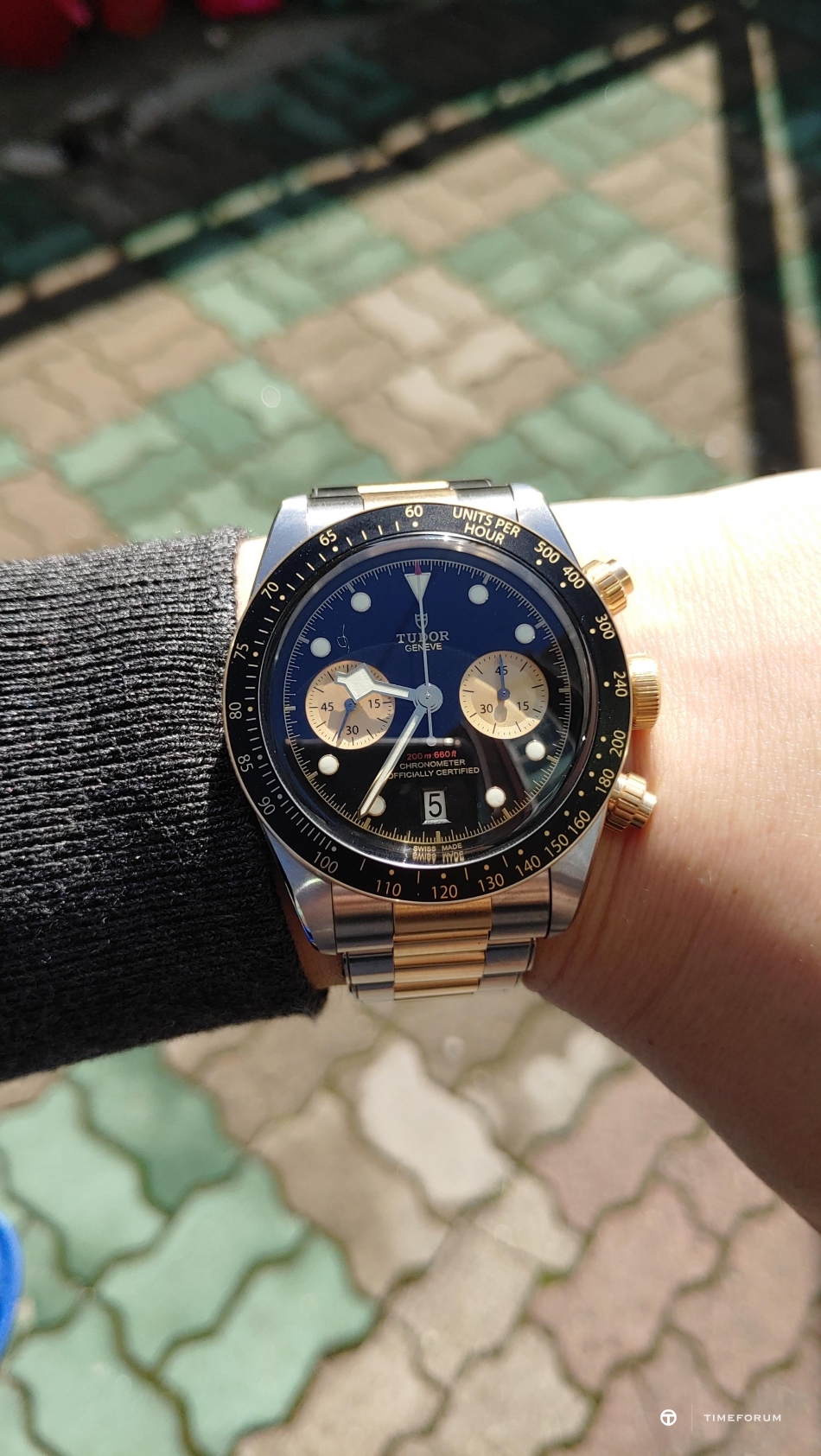 20210405_093534.jpg : Tudor blackbay Chrono combi 입당합니다.