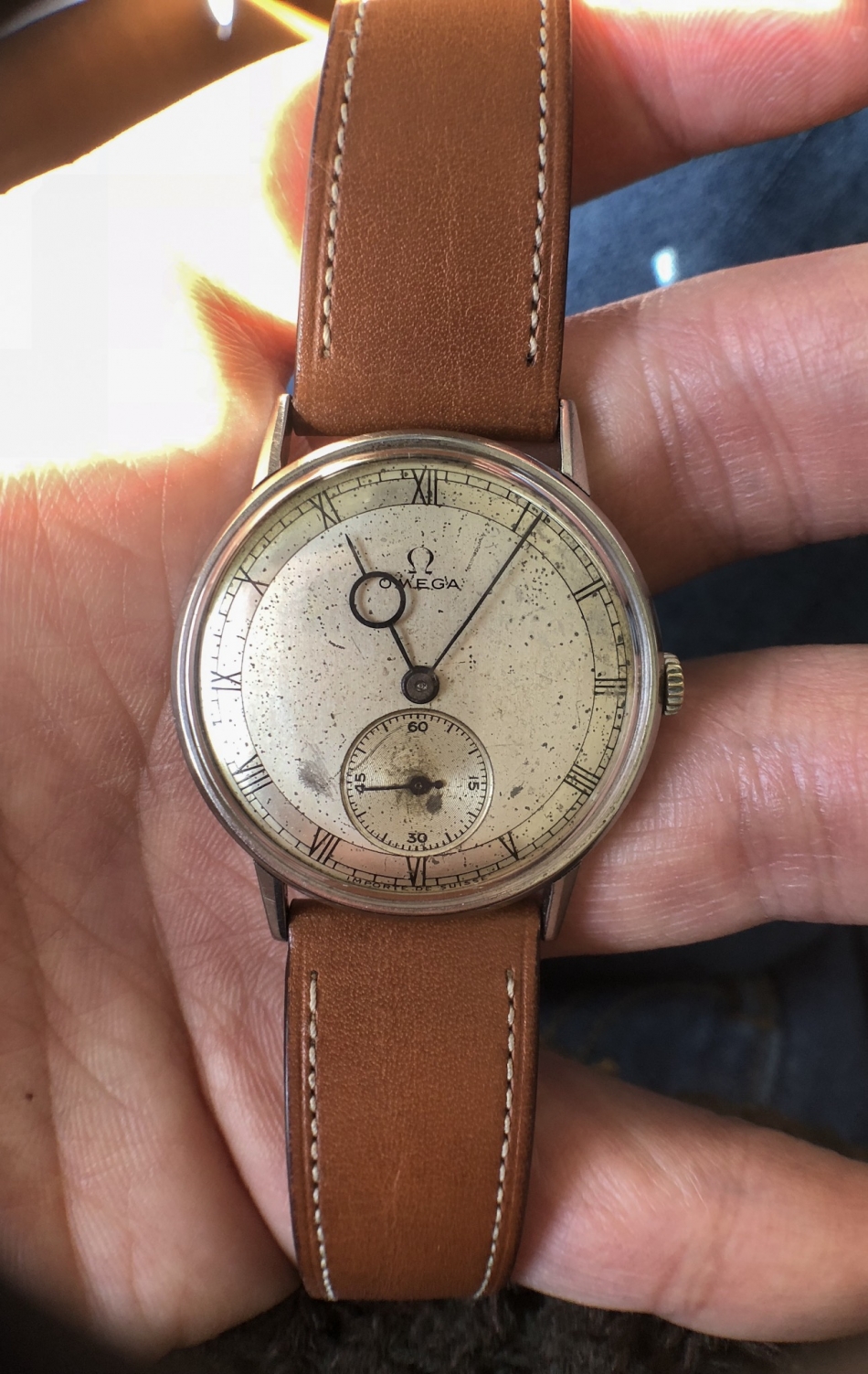 5AC35E42-064A-4897-8481-8B7DFC1C4B5B.jpeg : 빈티지의 계절 Omega Artdeco from 1940’s