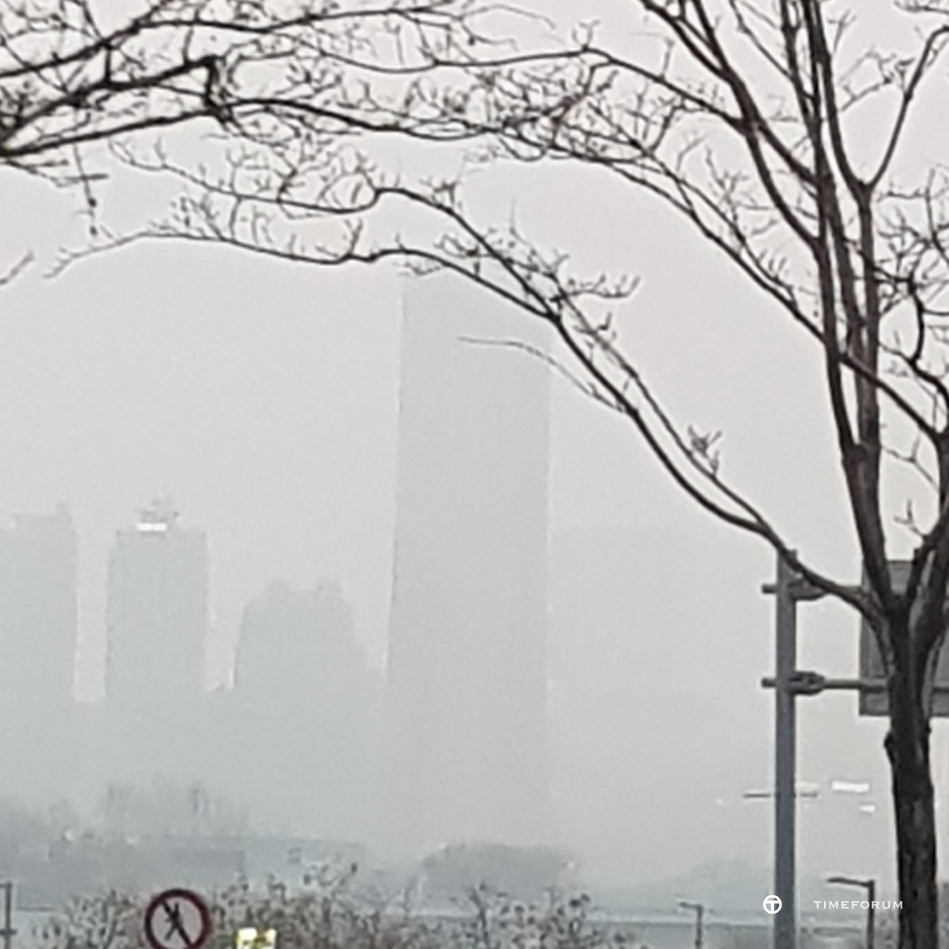 20190306_183707.jpg : 세라토나와 퇴근 중입니다. 미세먼지 지옥이네요