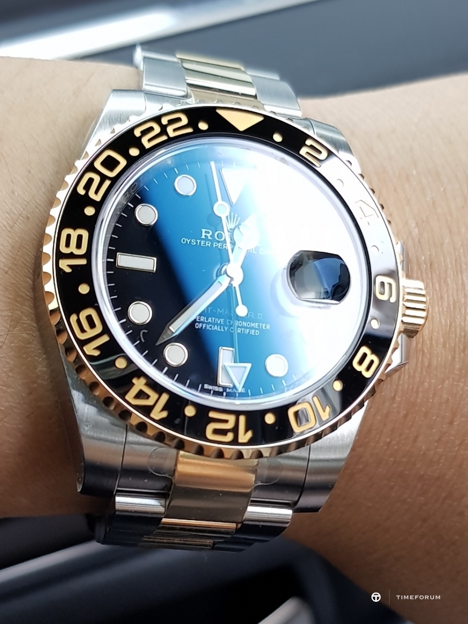 20180228_124401.jpg : 내 손목 위의 호랑이, ROLEX GMT MASTER2 TWO TONE