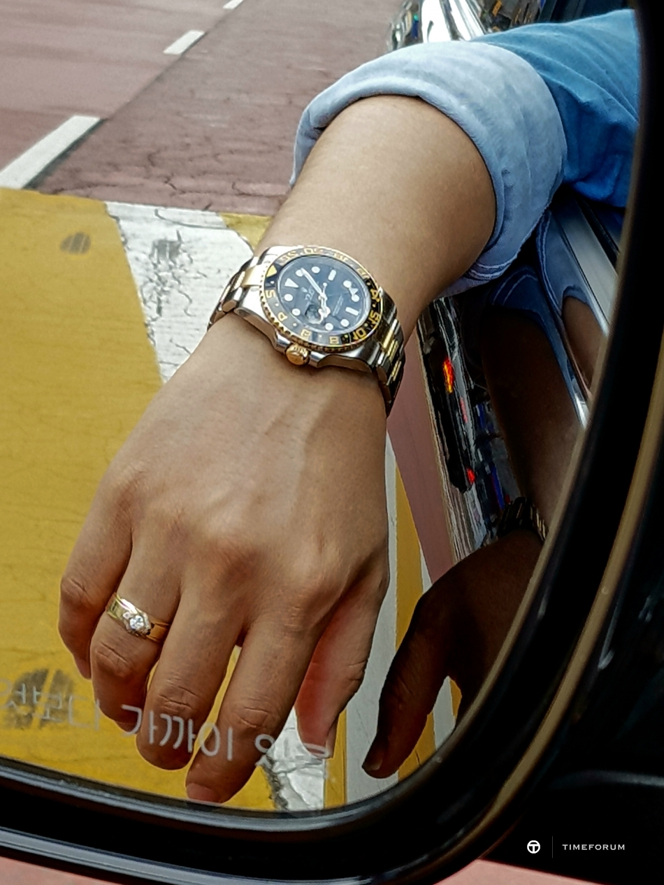 20180314_193026.jpg : 내 손목 위의 호랑이, ROLEX GMT MASTER2 TWO TONE