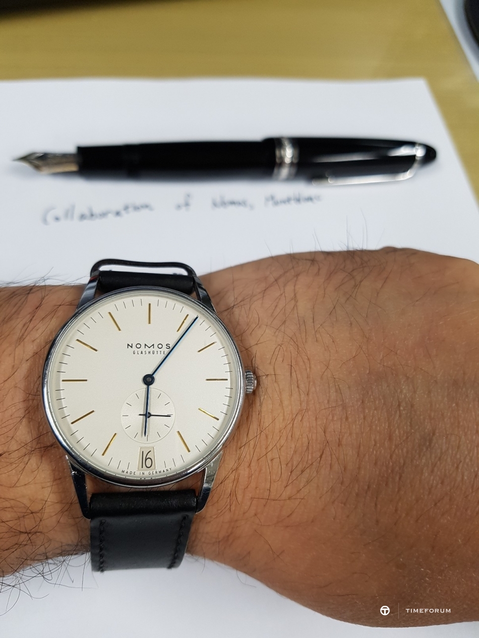 20180416_060626-1209x1612.jpg : Collaboration between Nomos & Montblanc