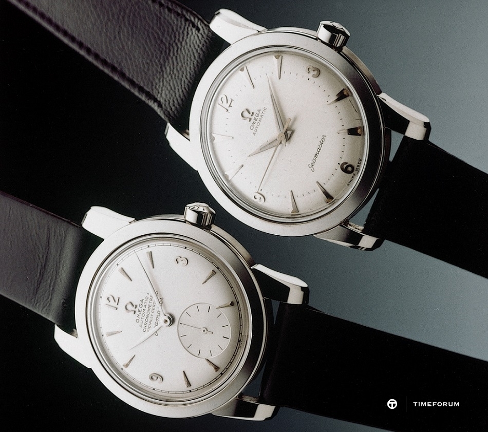 1948_Among first Seamaster branded models_Chronometer and standart version.jpg