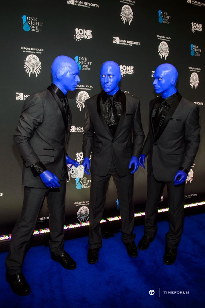 Blue Man Group at the sixth edition of One Night for One Drop imagined by Cirque du Soleil March 2, 2018_Original.jpg