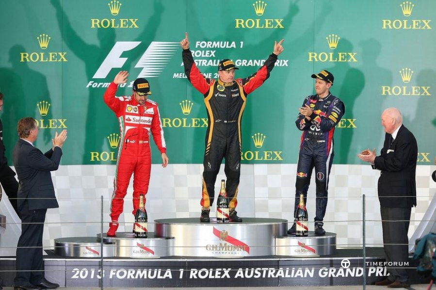 Lotus-Renault-Kimi-Raikkonen-and-Ferrari-Fernando-Alonso-and-Red-Bull-Racing-Renault-Sebastian-Vettel-at-victory-podium-of-2013-F1-Rolex-Australian-GP.jpg