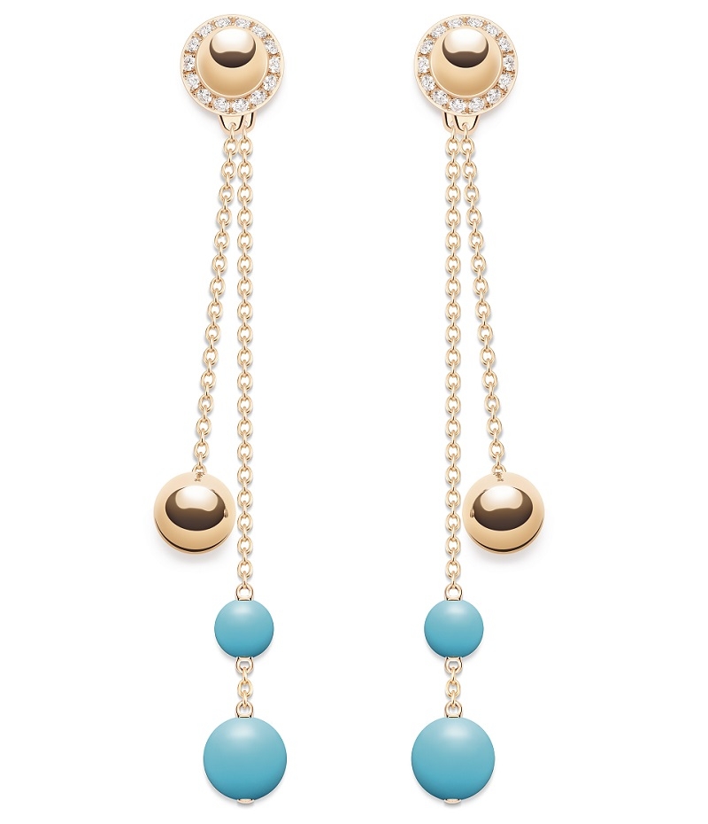 Piaget_Possession_Earrings RG Turquoise Beads_G38PW500_1.jpg