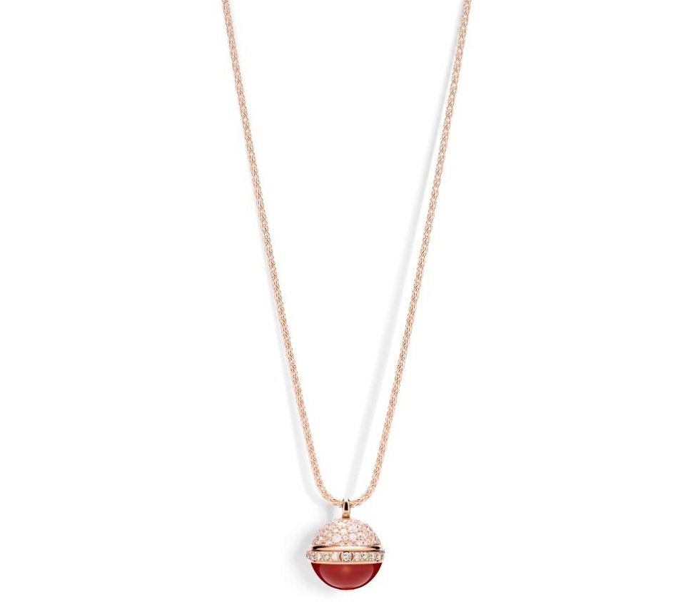 PiagetPossessionPendant Carnelian Diamond SetG33PC700.jpg