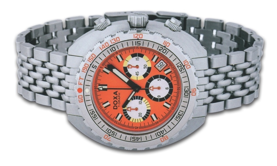 Doxa History  Timeline 9_1970-DOXA divers automatic chronograph SUB600 T-Graph_R1 - 복사본.jpg