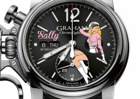 그래험(Graham)의 크로노파이터 빈티지 노즈 아트 LTD(Chronofighter Vintage Nose Art Ltd)