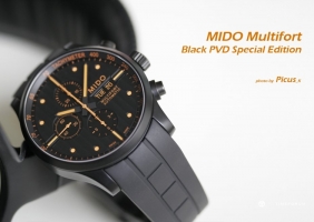 MIDO Multifort Black PVD Special Edition 리뷰
