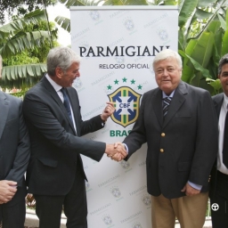 PARMIGIANI, Official watchmaker of the CBF- Confederacao Brasileira de futebol