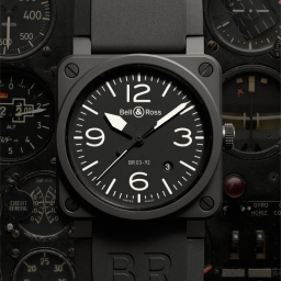 [벨앤로스] GPHG 후보 모델 선정, BR 126 SPORT HERITAGE GMT & FLYBACK , BR 03-92 CARBON CERAMIC BLACK MATTE