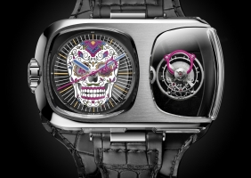 안젤루스의 U10 투르비용 칼라베라(Tourbillon Calavera) 유니크 피스