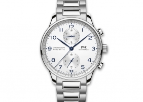 [W&W Shanghai] IWC 포르투기저 크로노그래프 스틸 브레이슬릿